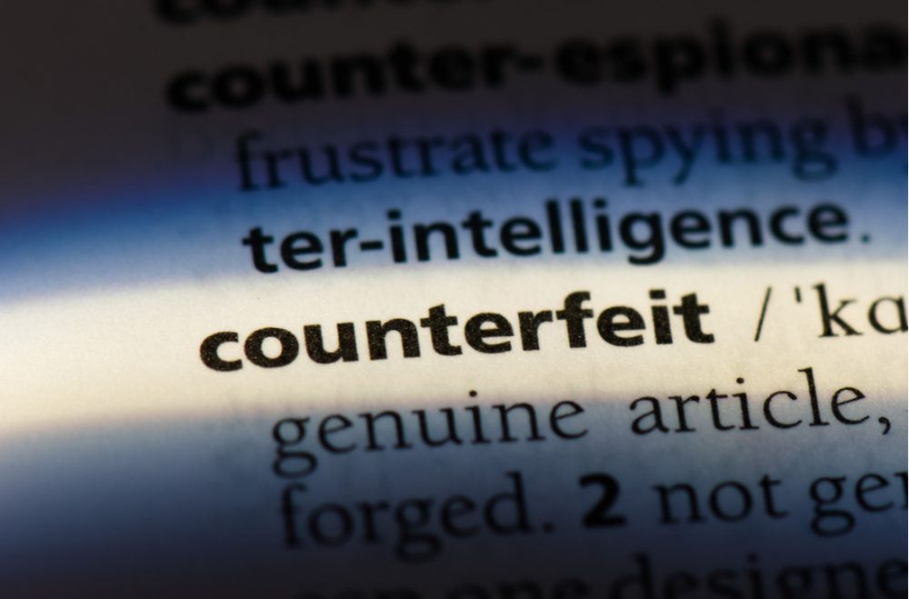 What is counterfeit law
