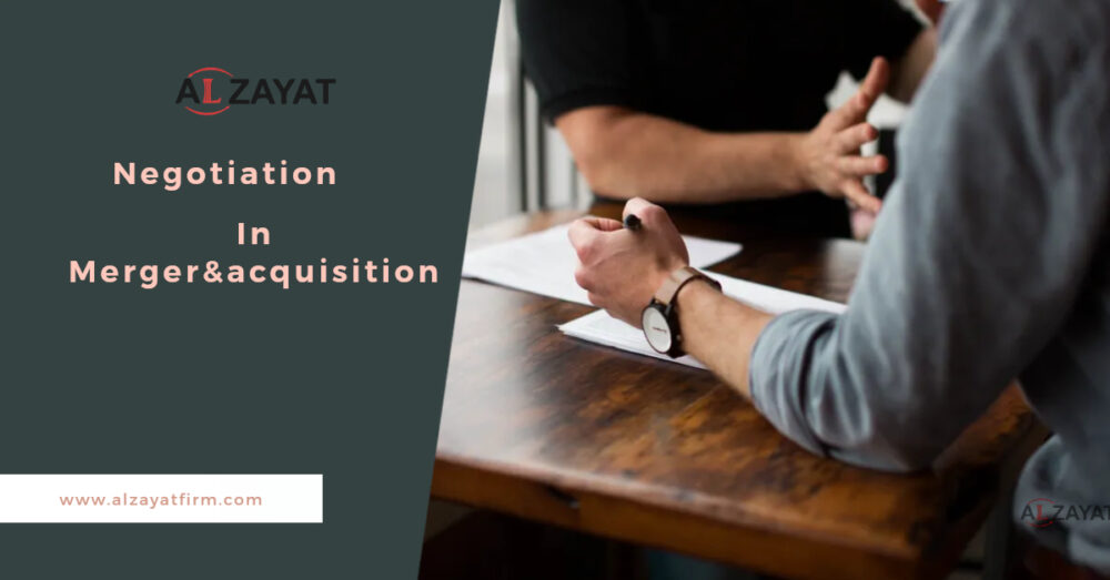 Negotiations in Mergers & Acquisitions Alzayat law Firm Everything you need to know