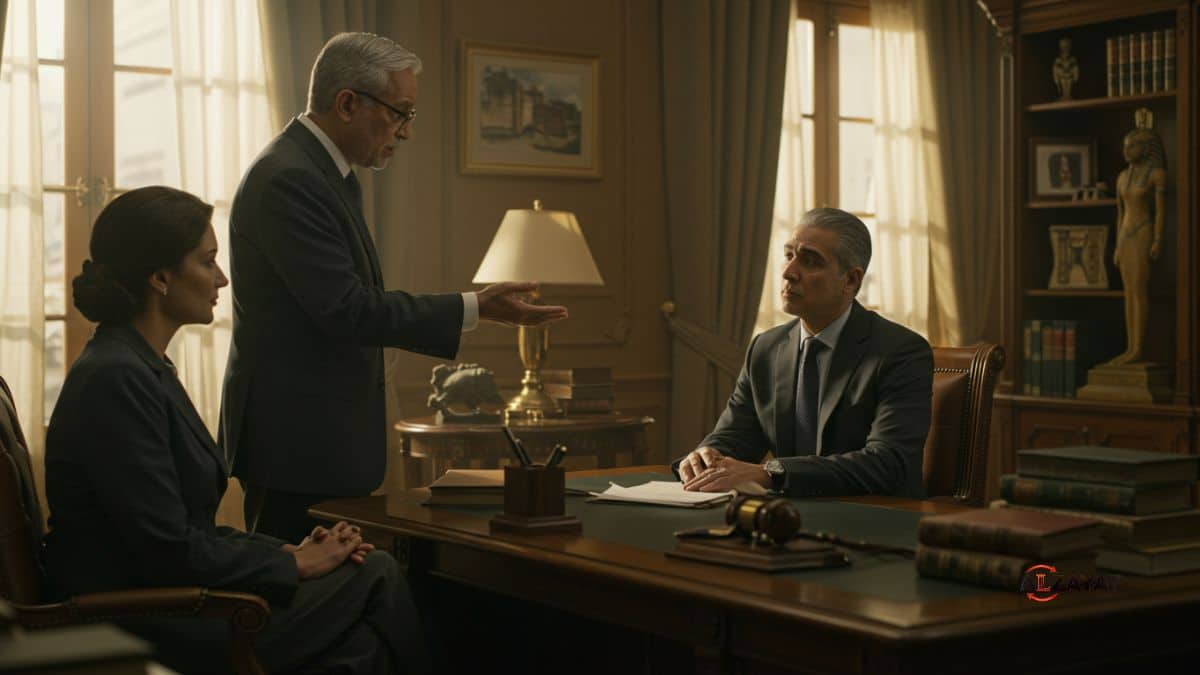 A senior lawyer advising clients on the Egyptian Inheritance Probate Process.