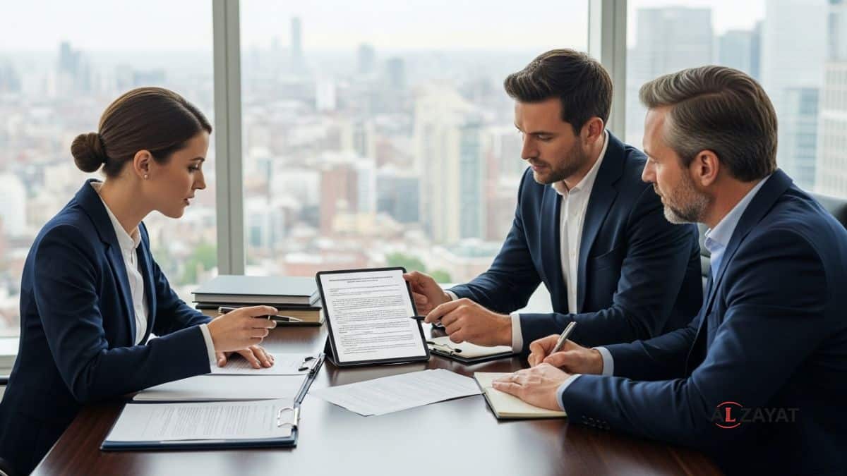 Alzayat Law Firm client meeting for strategic asset protection planning.